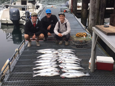 Ucluelet salmon fishing charters